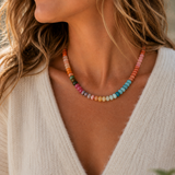 Autumn in Paris Gemstone Necklace