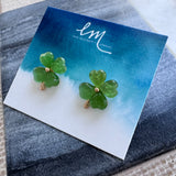Serendipity Clover Studs