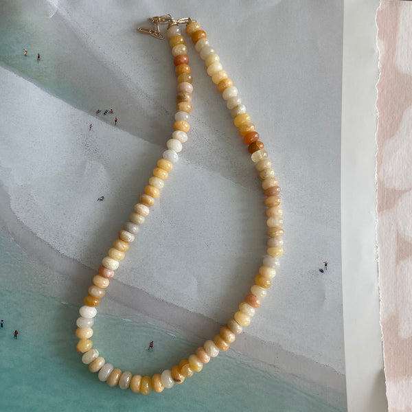 Peaches and Cream Necklace