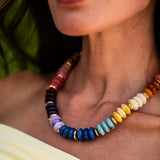 Italian Nights  Resin Necklace