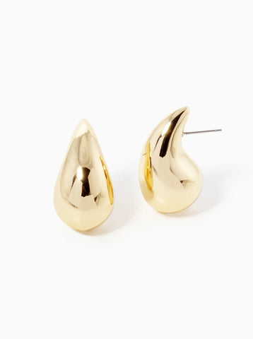 Puffy Teardrop Earrings