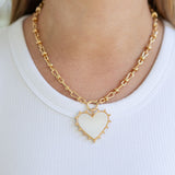 Kindness and Love Heart Necklace