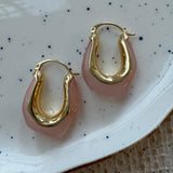Rose Petal Hoops