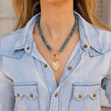 Montego Bay Stone Blue Gemstone Necklace