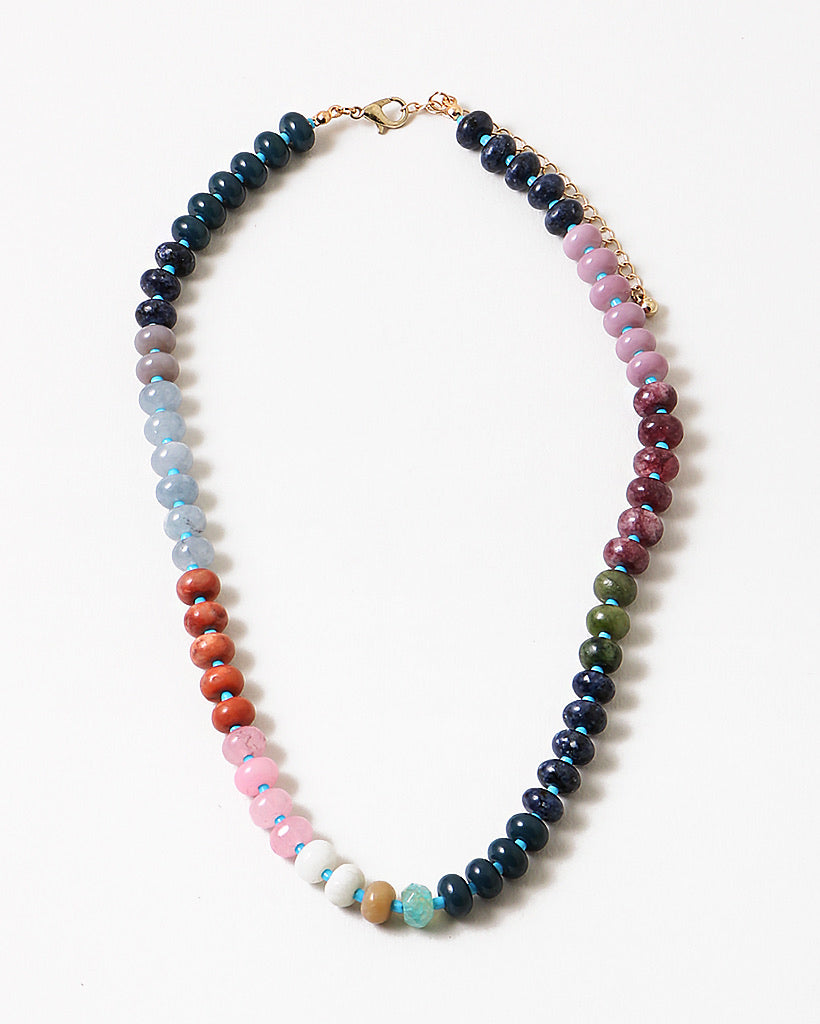 Strolling Through Provence Gemstone Necklace