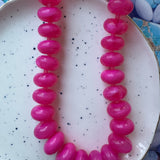 Hot Pink Statement Necklace