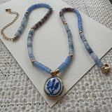 Provence Beaded Necklace