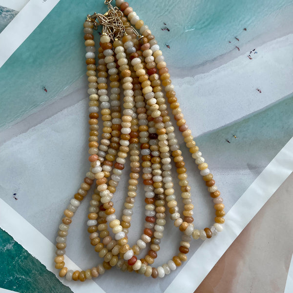 Peaches and Cream Necklace