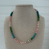 Desert Rose Resin Necklace