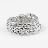 Silver Wrap Bracelet