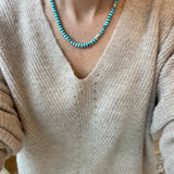 All you Need is Love Gemstone Turquoise Necklace