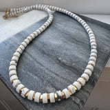 White Turquoise Stone Necklace