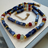 Mosaic Gem Market Necklace