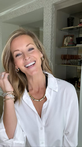 Brooke's Classic Pearl Hoop