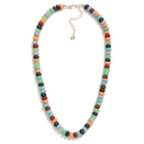 Mountain Painting Gemstone Necklace