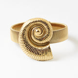 Gold Shell Cuff