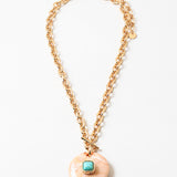 Sunwash Stone Necklace
