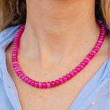 Strawberry Saltwater Taffy Necklace