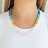 Take me to the Beach Gemstone Necklace