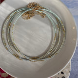 Clear Skies Cuff Necklace