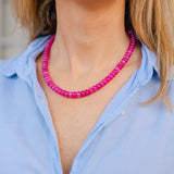Strawberry Saltwater Taffy Necklace