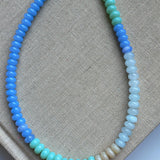 Colorful Calm Waters Gemstone Necklace