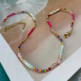 Mediterranean Colorful Mindset Necklace