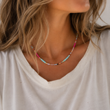 Summer Sale Mediterranean Colorful Mindset Necklace