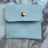 Mini Blue Jewelry Pouch