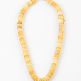 Butter Yellow Resin Necklace