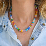 Beach Week Sale Good Luck Gemstone Necklace