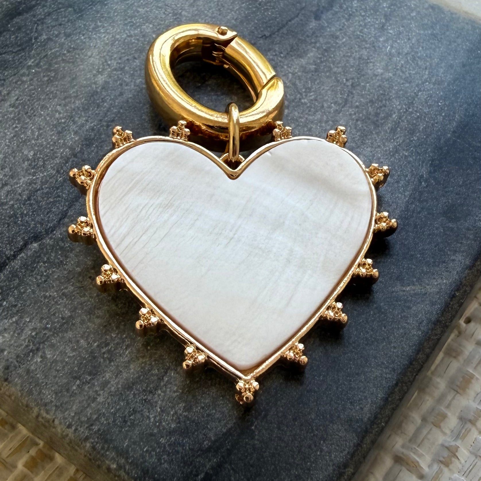 Lia Link Necklace with Charm