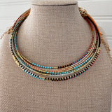 Bubblegum Cuff Necklace