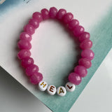 2025 Word Gemstone Bracelet