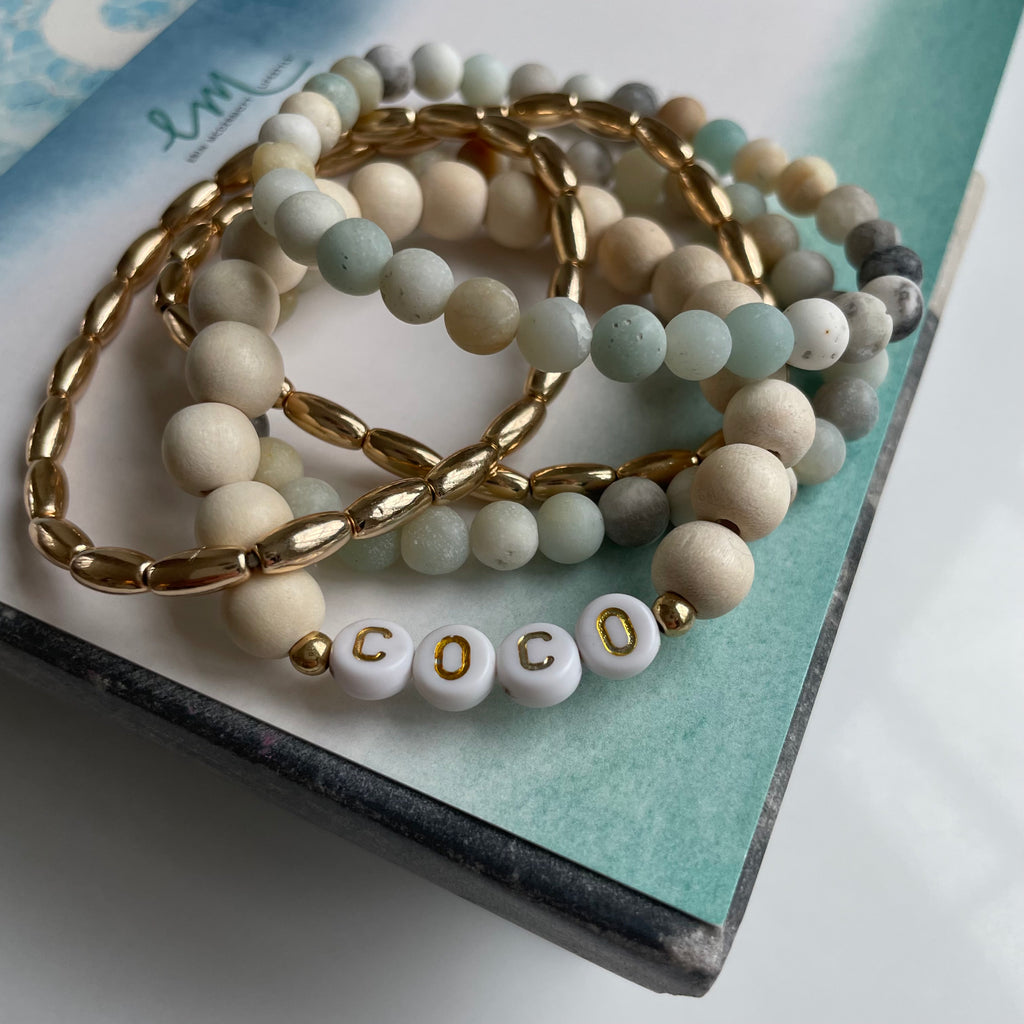 Bracelets with sales sayings customize