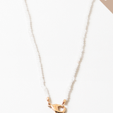 Moonstone Long Gemstone Necklace