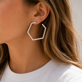 Silver Isabel Hoops