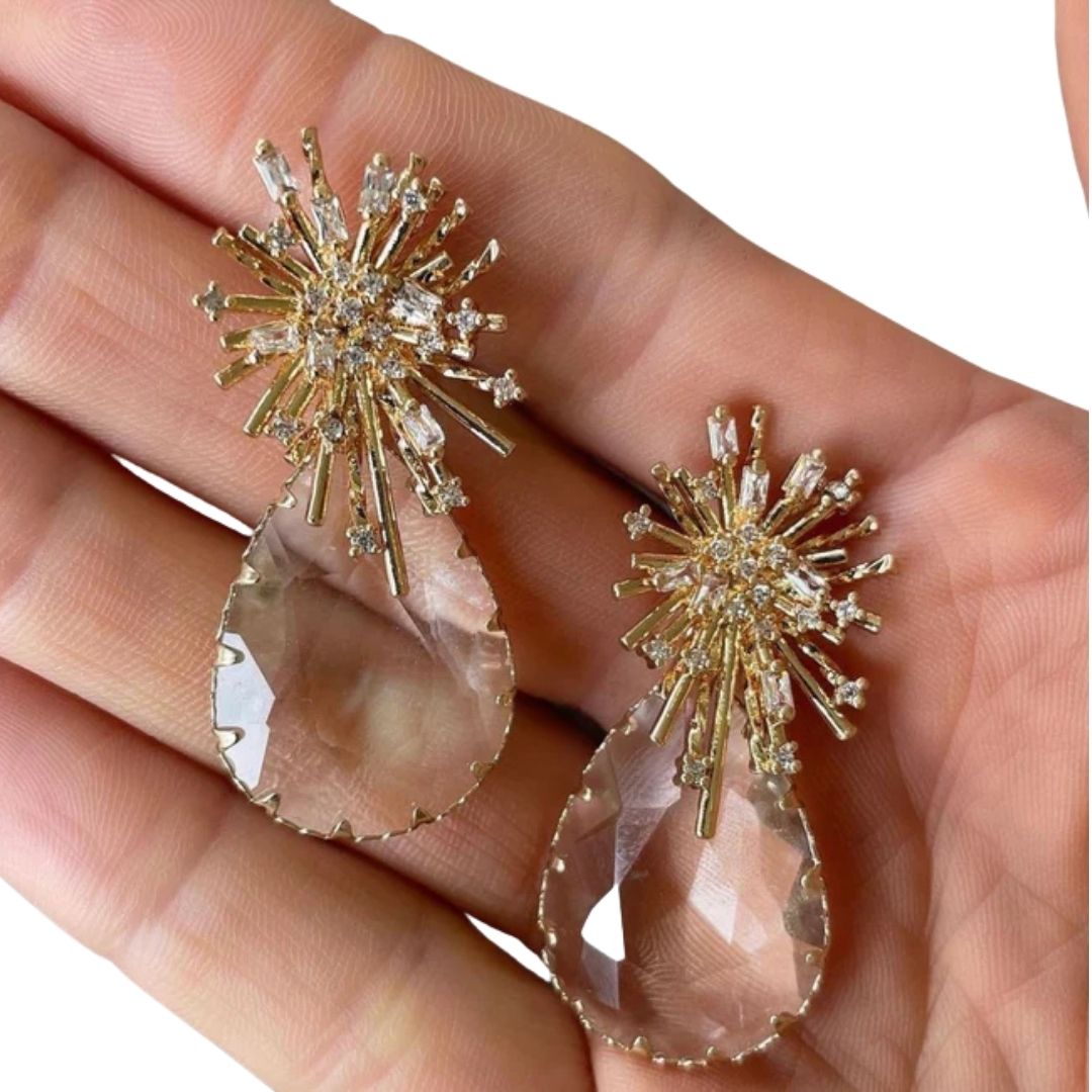 earrings for champagne dress Champagne Dress Jewellery Combination: 10 Elegant Style Ideas