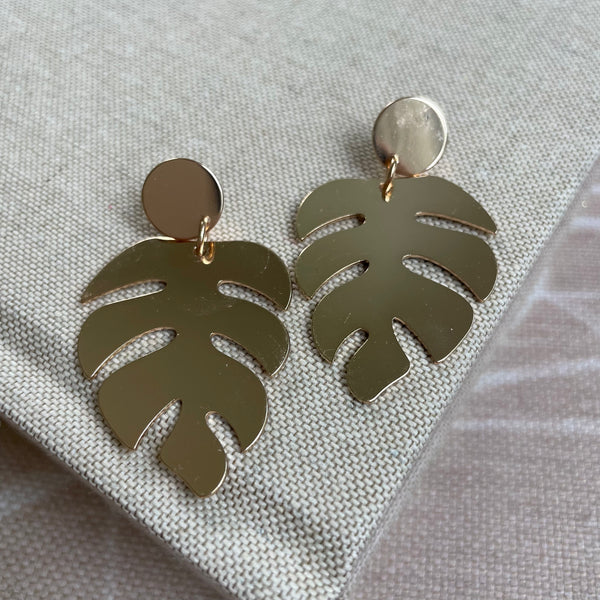 Belize Gold Earrings