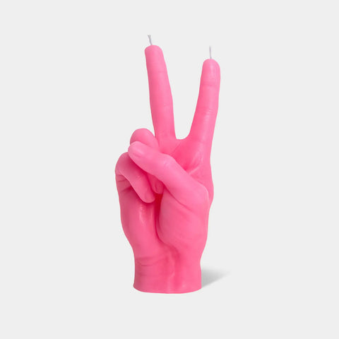 Hot Pink Peace Sign
