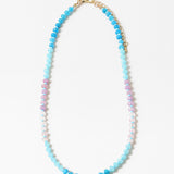 Recycled Beach Glass Isle of Palms Ocean Necklace