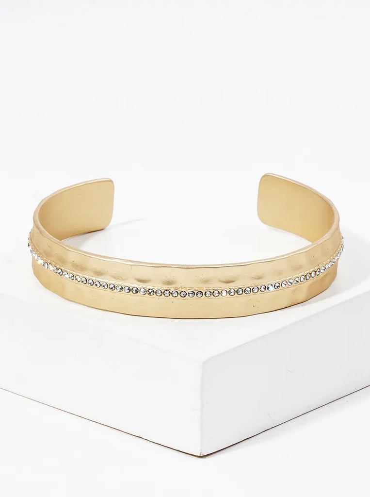 Catalina Gold Cuff Bracelet