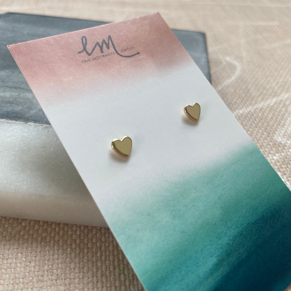 Itty Bitty Gold Hearts