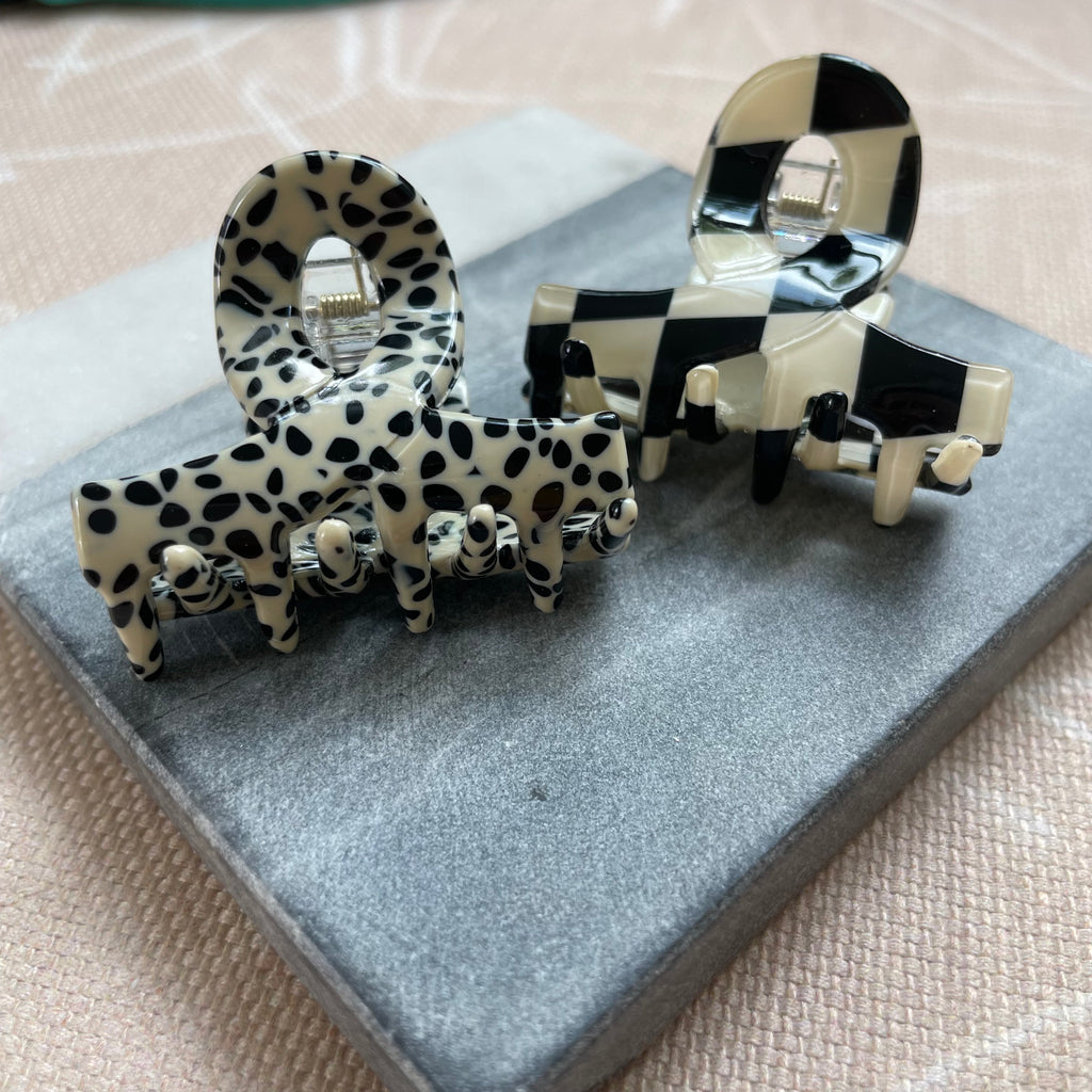 Double Resin Hairclips
