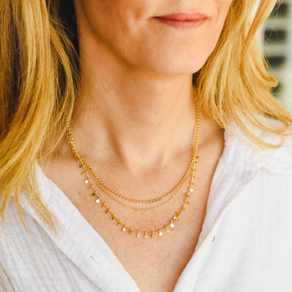 Triple Strand Necklace