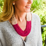 Pink Palm Beach Necklace