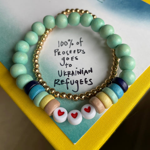 Ukraine Refugee Bracelet