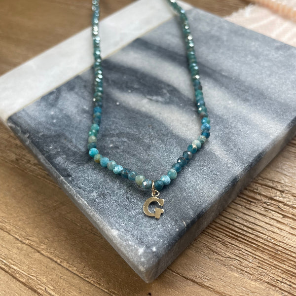 Letter Charm Necklaces