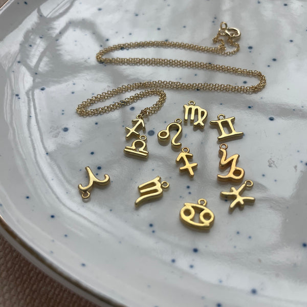 Zodiac Charm Necklaces