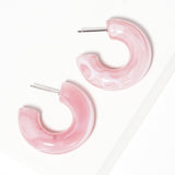 Pretty in Pink Hoops